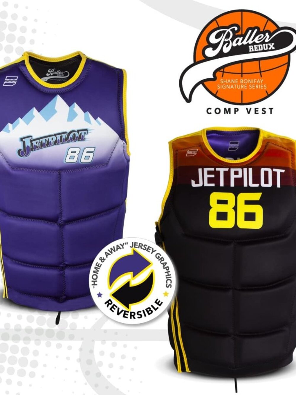 Jetpilot Bonifay Baller Neoprene Reversible Neoprene Comp Vest $160 NEW w/ Tags!